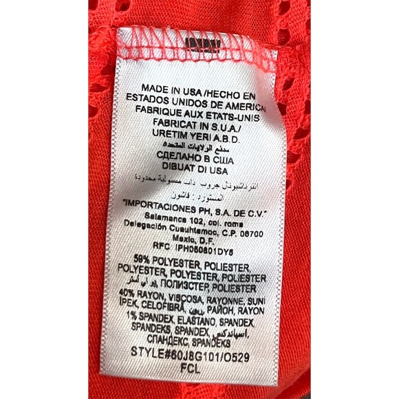 Y2k Bebe T-Shirt Womens L Red Striped Rhinestone Summer Bling Party Festive - Picture 10 of 11